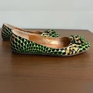 Cynthia Rowley | Shoes | Cynthia Riley Printed Ballerinas | Poshmark
